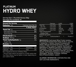 Platinum HydroWhey (795 gr) - фото 5270