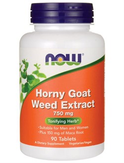 Horny Goat Weed Extract 750 mg (90 tab) - фото 6384