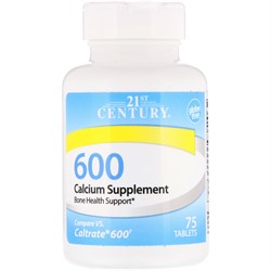 Calcium Supplement 600 (75 tab) - фото 6682