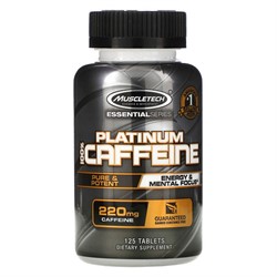 100% Platinum Caffeine 220 mg (125 tab) - фото 6767