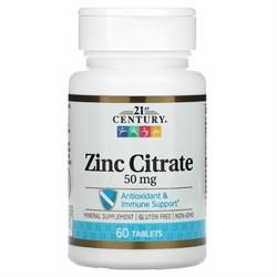 Zinc Citrate 50 mg (60 tab) - фото 6796