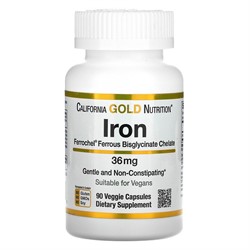 Iron 36 mg (90 veg caps) - фото 6806