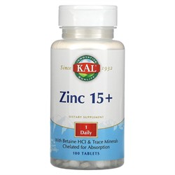 Zinc 15+ (100 tab) - фото 6807