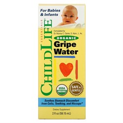Органическая водичка против коликов Gripe Water (59 ml) - фото 6826