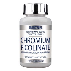 Chromium Picolinate 200 mcg (100 tab) - фото 7069