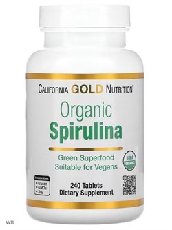 Organic Spirulina (240 tab) - фото 7121