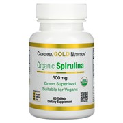 Organic Spirulina 500 mg (60 tab)
