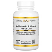 Multivitamin &amp; Mineral Two-A-Day (60 caps)