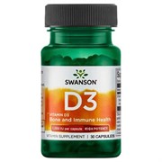 Vitamin D 3 High Potency 1000 IU (30 caps)