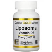 Liposomal Vitamin D3 25 mcg 1000 IU (60 caps)